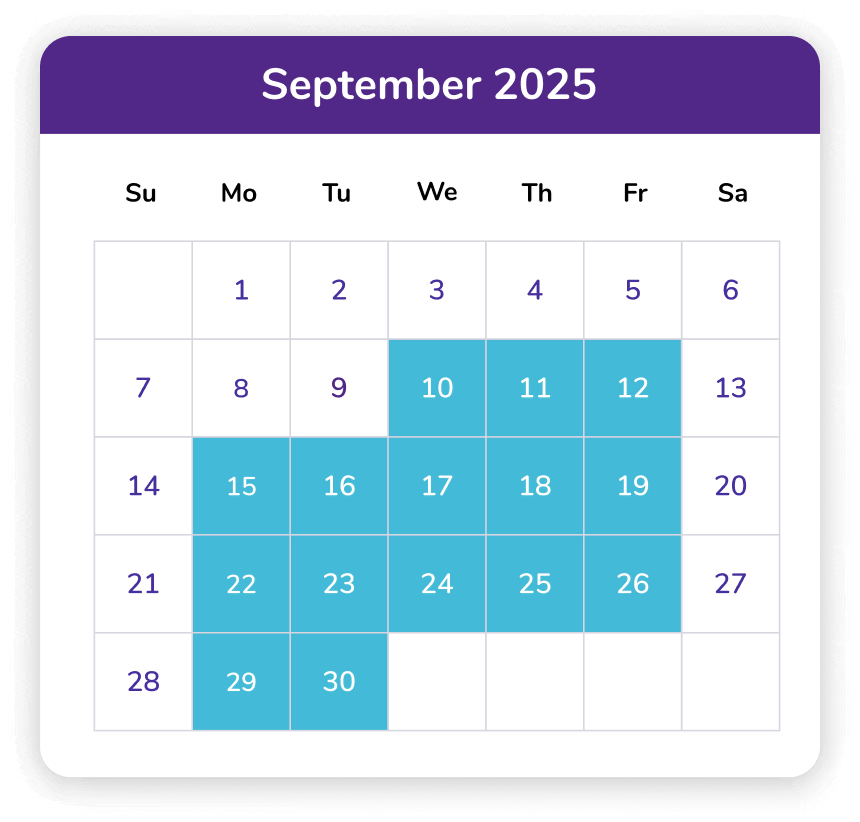 September 2025